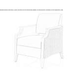 Upholstered armchair with armrests Fonyod