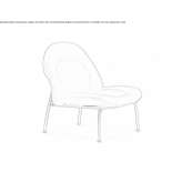 Leather armchair Vahto