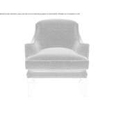 Fabric armchair with armrests Rafov