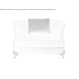 Velvet armchair with armrests Karcsa