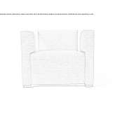 Fabric armchair with armrests Atolinga