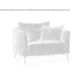 Fabric armchair Aloja