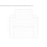Upholstered armchair with armrests Kinglake