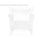 Fabric armchair with armrests Incesu