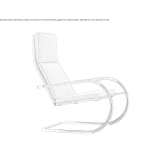 Armchair on supports with armrests Ebstorf