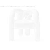 Fabric armchair with armrests Tassullo