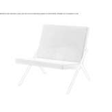 Fabric lounge chair Rossello