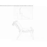 Fabric armchair Seez