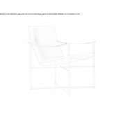Leather armchair with armrests Jamundi
