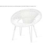 Rattan armchair with armrests Kenly