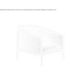 Wooden armchair with armrests Eruh
