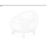 Leather armchair Tokaj
