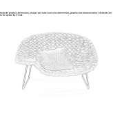 Polyester armchair Cuexpala