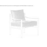 Armchair with armrests Beesel