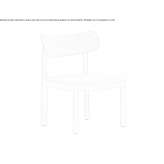 Wooden chair Vetrino