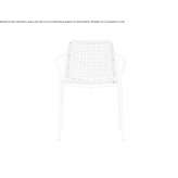 Sailing rope chair with armrests Dalkey