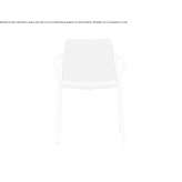 Fabric armchair with armrests Dalkey