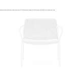 Fabric armchair Dalkey