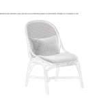 Rattan armchair Drew