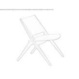 Upholstered armchair Drymos