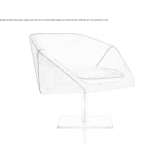 Leather swivel chair Prazmow