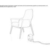 Leather armchair Menands