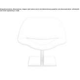 Swivel armchair with 4-star base Opava