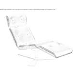Leather chaise longue Gnosjoe