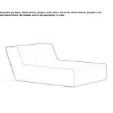 QM Foam lounger Sauve