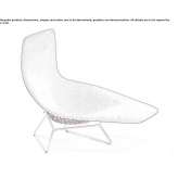 Chaise longue upholstered with fabric Rhayader