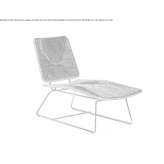 Straw deckchair Coremas