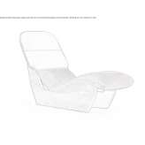 Upholstered chaise longue Etagnac