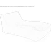 Fabric Chaise longue Aroeiras