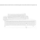 Fabric lounger Kriz