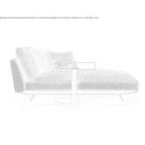 Fabric lounger Cezy