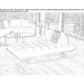 Leżanka z tkaniny Raucesti