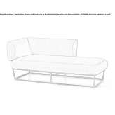 Fabric lounger Honda