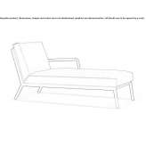 Upholstered leather sofa Stainton