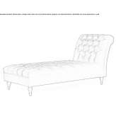 Quilted velvet sofa Sasovo
