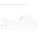 Leather sofa Cornier