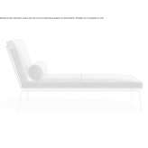 Fabric lounger Reuilly