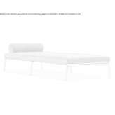 Fabric lounger Reuilly