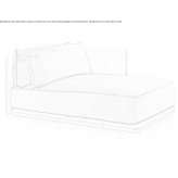 Fabric lounger Vseruby