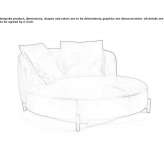 Upholstered sofa Piltown