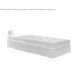 Upholstered fabric sofa with removable cover Molochio