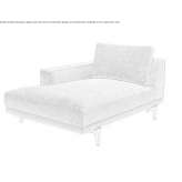 Chaise longue with removable cover Bolheim