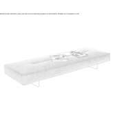 Fabric lounger Cadiar