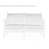 Mała sofa z litego drewna Radimer