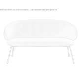Mała sofa z tkaniny Chiva