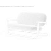 small fabric sofa with a steel structure Nambe
